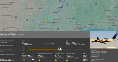 Pilots react to a Boeing 777 freighter that came within feet of the ground in a 'reckless' stunt over Texas