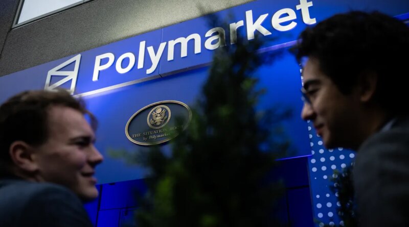 Signage at the Situation Room by Polymarket pop-up bar in Washington, DC, US, on Friday, March 20, 2026.
