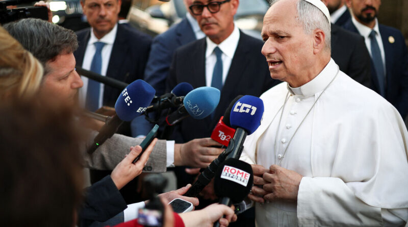 Pope Leo says 'thanks be to God' for interim US-Iran peace deal