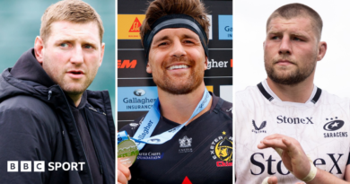 Finn Rusell, Henry Slade and Tom Willis in a composite image