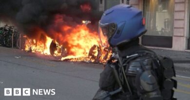 Protesters clash with police ahead of G7 summit in France