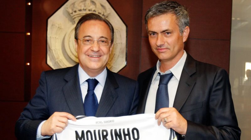 Real Madrid President Perez Announces Jose Mourinho As New Manager