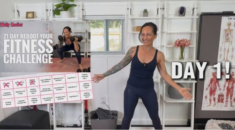 Reboot Your Fitness Challenge Day 1: Total Body Shred