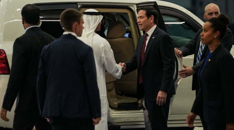 Rubio kicks off Middle East trip as allies seek answers on Iran