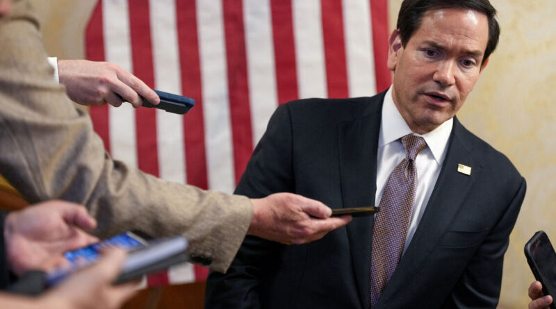 Rubio says U.S. won't do anything that would undermine Gulf security