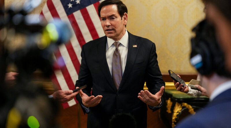 Rubio visits Bahrain seeking Gulf backing for Iran deal