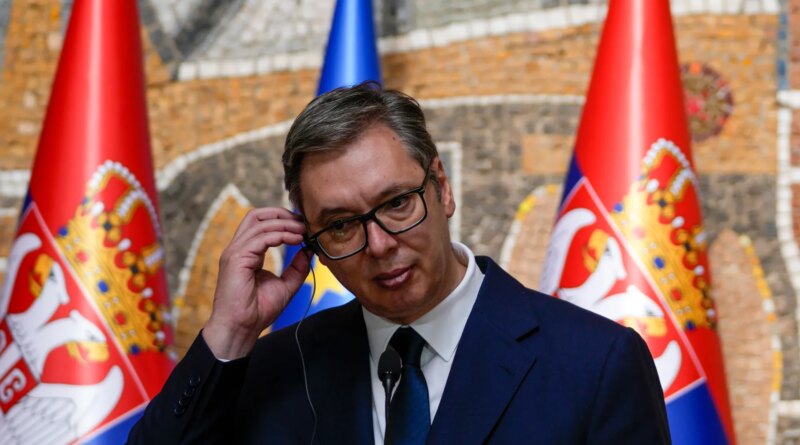 Serbia’s President Aleksandar Vucic says will resign within ‘weeks’
