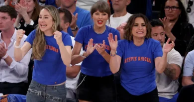 Taylor Swift, Larry David, and Wu-Tang Clan stole the show at the Knicks game