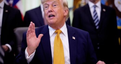 Trump Promises Video Will Offer Proof Vandals Attacked Reflecting Pool