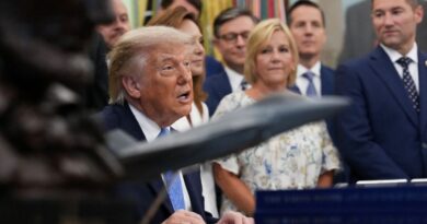 Trump vows to take Iran oil terminals, launch new strikes