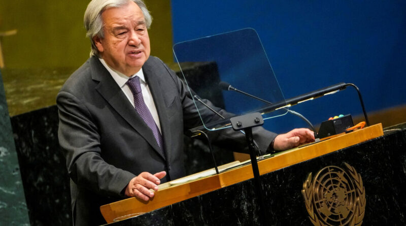 UN chief says UN agency for Palestinian refugees nearing 'breaking point'