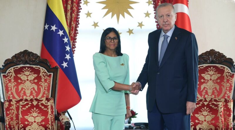 Venezuela’s Delcy Rodriguez meets Erdogan in surprise Turkey visit: What to know