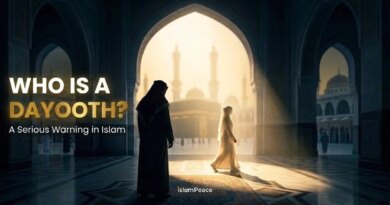 Who is a dayooth in Islam - Islamic warning about lack of protective jealousy