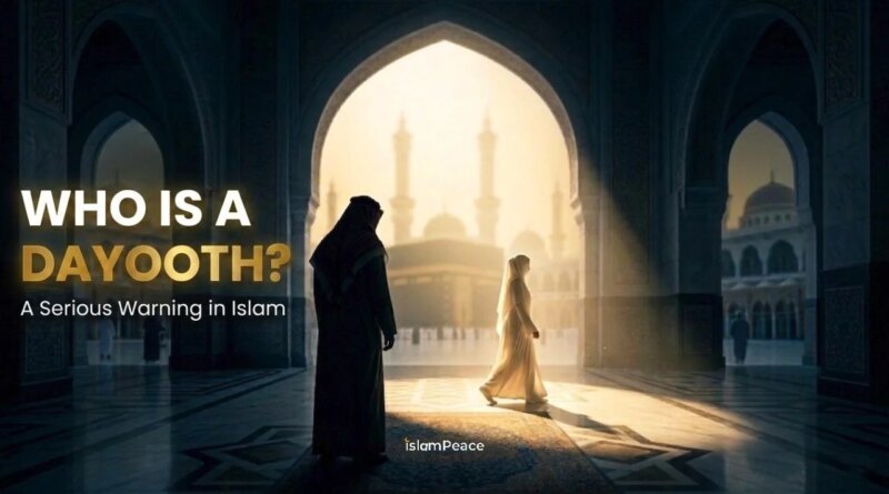 Who is a dayooth in Islam - Islamic warning about lack of protective jealousy