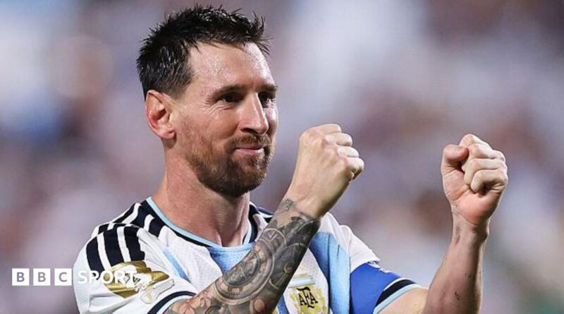 Argentina's Lionel Messi