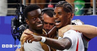 Marcus Rashford and Marc Guehi