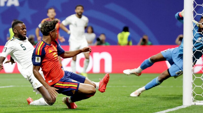 Yamal gets off the mark at World Cup 2026 as Spain thrash Saudi Arabia 4-0