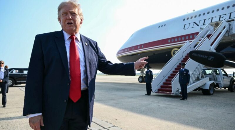 'Excited' Trump takes first flight on Qatar-gifted Air Force One
