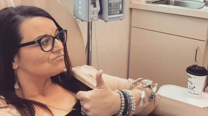 A 33-year-old nurse thought her bleeding was caused by hemorrhoids. She was diagnosed with stage 3 colon cancer.