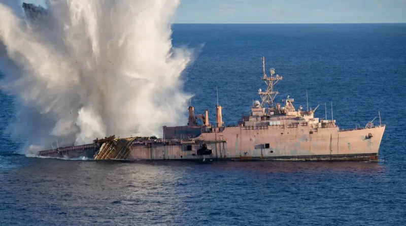 A Japanese submarine sank USS Juneau in World War II. One just did it again as the US and its allies train for a Pacific fight.