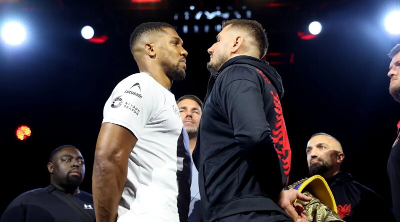 Anthony Joshua Vs. Kristian Prenga Full Card, Location, Viewing Info