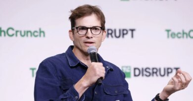 SAN FRANCISCO, CALIFORNIA - OCTOBER 29: Ashton Kutcher speaks onstage during TechCrunch Disrupt 2024 Day 2 at Moscone Center on October 29, 2024 in San Francisco, California. (Photo by Kimberly White/Getty Images for TechCrunch)