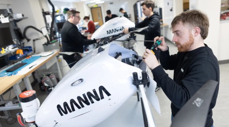 Autonomous drone delivery startup Manna plots major US expansion | TechCrunch