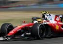Ferrari's Lewis Hamilton during British Grand Prix practice
