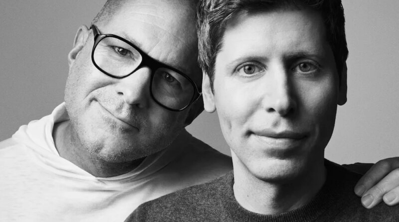 Sam Altman and Jony Ive