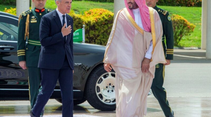 Canada wants broader Saudi ties, won't lecture from 'afar': Carney