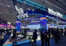 People walk past the Novo Nordisk booth at the 8th China International Import Expo (CIIE) in Shanghai, China November 6, 2025. REUTERS/Andrew Silver