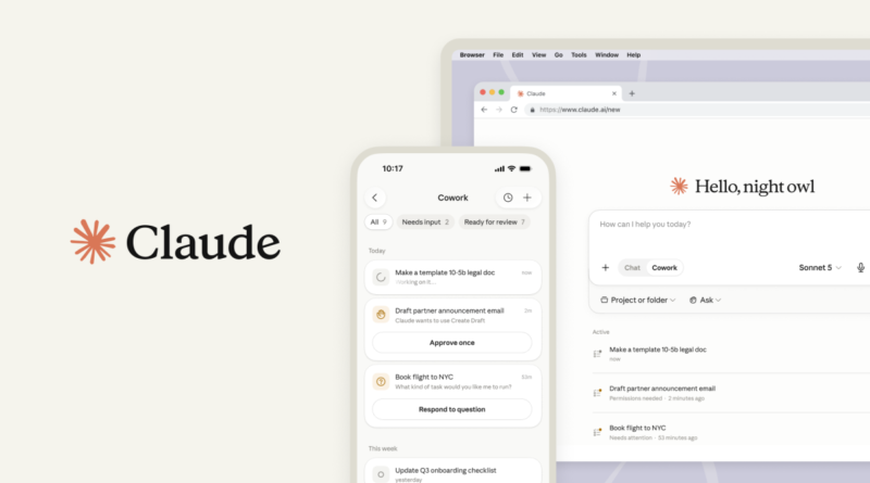 Claude Cowork expands to mobile and web | TechCrunch
