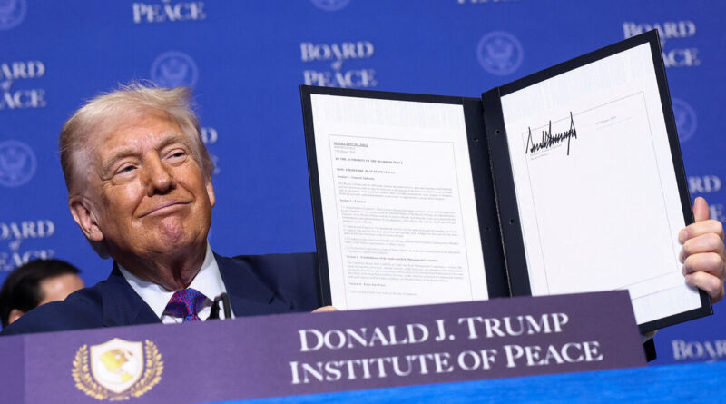 Explainer-What is US President Donald Trump's 'Board of Peace'?