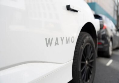 A Waymo self-driving electric car