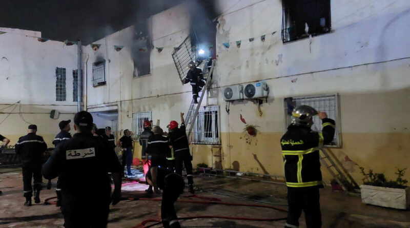 Fire at orphanage in Algiers kills 11, injures 19
