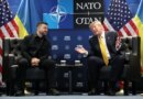 ANKARA, TURKEY - JULY 08: U.S. President Donald Trump (R) meets with Volodymyr Zelenskyy, President of Ukraine (L) for bilateral talks at Beştepe Presidential Compound during the NATO Summit on July 08, 2026 in Ankara, Turkey. Leaders from NATO's 32 countries, plus NATO allies like Ukraine, gathered in the Turkish capital to discuss a range of issues involving spending targets, defense industrial production, and support for Ukraine, among other topics. (Photo by Win McNamee/Getty Images)