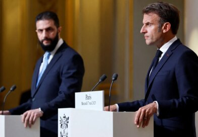 French president visits Syria ahead of NATO summit in Turkiye
