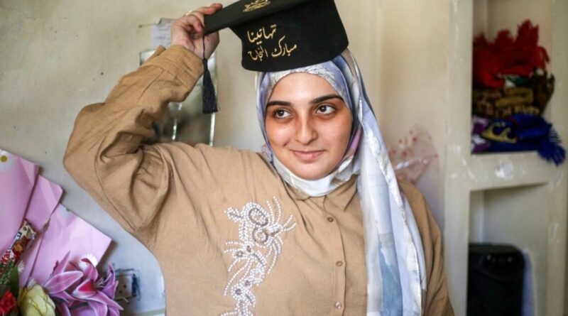 Gaza teen triumphs despite war, loss and displacement