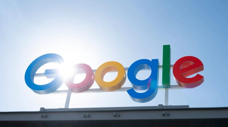Signage at the Google Midlothian Data Center in Midlothian, Texas, US, on Friday, Nov. 14, 2025.