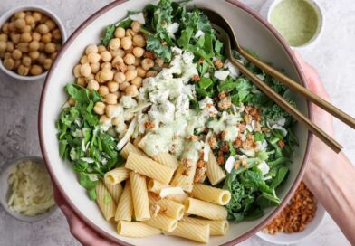 Green Goddess Pasta Salad (Only 6 Ingredients!)