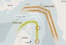 Hormuz traffic slumps as US, Iran trade strikes