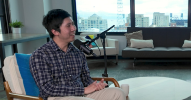 Andrew Dai, co-founder and CEO of Elorian, during a Build Mode podcast interview discussing visual AI, raising a $55 million seed round, and the future of AI.