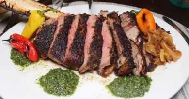 I ate at Pat Lafrieda's Chop House at Citi Field. It was expensive, but a far cry from the typical baseball-game hot dog.