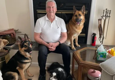 I built two wholesale businesses. When I retired at 72, I volunteered to raise service dogs to keep myself on a routine.