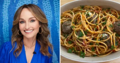 I tried Giada De Laurentiis' 30-minute pasta dish. My family couldn't get enough of the meatballs stuffed with cheese.
