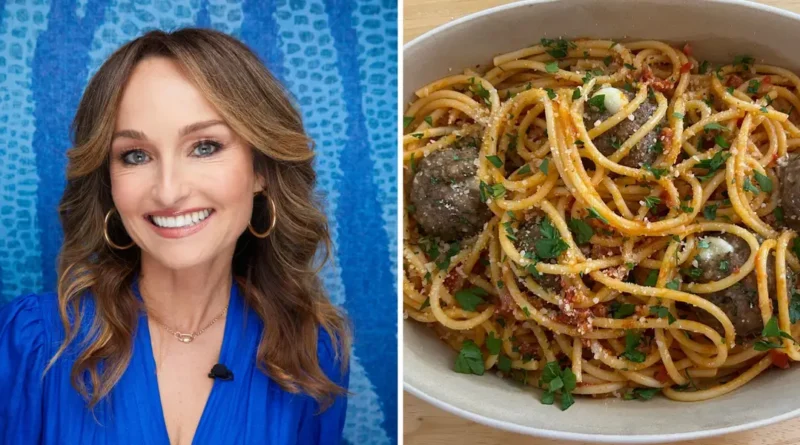 I tried Giada De Laurentiis' 30-minute pasta dish. My family couldn't get enough of the meatballs stuffed with cheese.