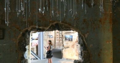 In a Lebanon museum, 'keys without homes' evoke destruction in south