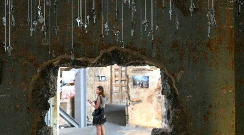 In a Lebanon museum, 'keys without homes' evoke destruction in south