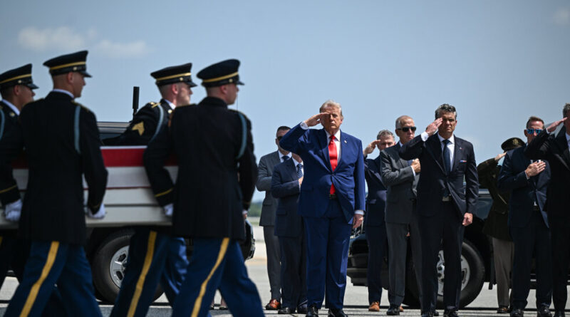 Iran War Live Updates: Trump Threatens to Hit Bridges and Power Plants if Iran Strikes in Strait