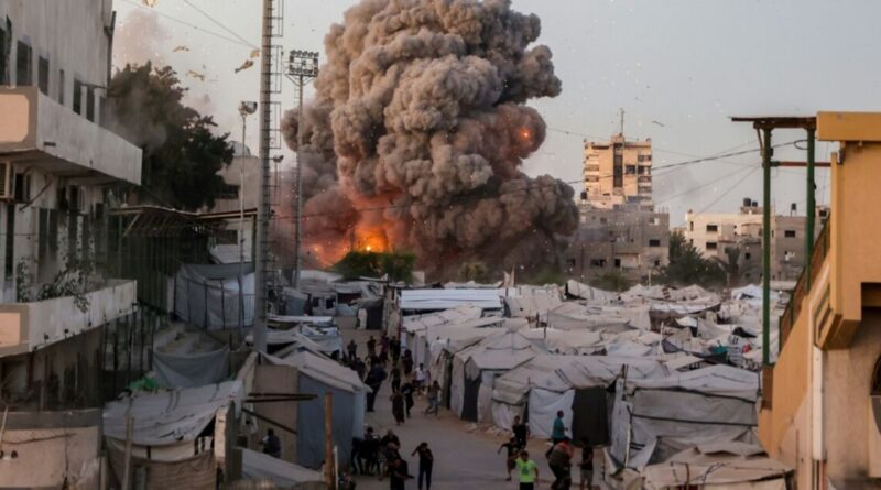 Israel army hit Gaza mosque, says used for Hamas 'weapons storage'